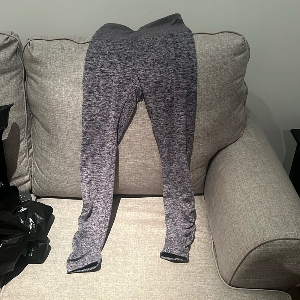 Purple and grey/black calia leggings